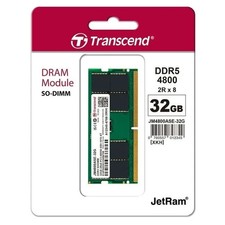 BRAND NEW 32GB Transcend JetRam DDR5 4800MHz SO-DIMM Laptop Memory 1X32GB Module picture