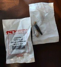 2 each Fiber Instrument Sales FIS FC Fiber Optic Connector Drilled To 250uM  picture