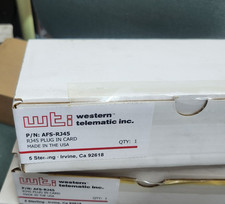 WTI AFS-RJ45 Plug In Card - NEW picture