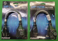 *Lot Of 2* Furman ADP-1520B Pro Plugs Adapter Cord New picture