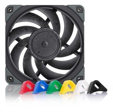 NF-A12x25 PWM chromax.Black.swap, Quiet Fan, 4-Pin (120mm, Black) picture