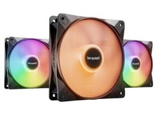 be quiet LIGHT WINGS LX 120mm PWM BL121 120 mm ARGB LED Case Fan - Triple Pack picture