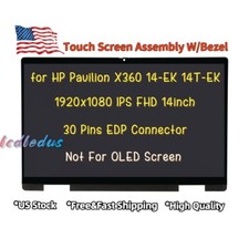 14'' LCD TouchScreen Digitizer Assembly For HP Pavilion x360 2-in-1 Laptop 14-EK picture
