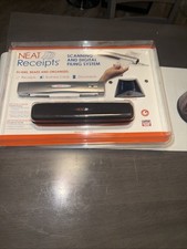 NEW Neat Receipts Scanner Deluxe Bundle Wall Mount, Desktop Stand, Travel Case picture