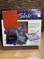Vintage Calcomp Ultra Slate Drawing Tablet 4x5 Windows 3.5/95 Mac OS 7.0 Higher picture