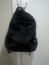 Swiss Gear Unisex Laptop “The Cell” Backpack Black wirh Red Interior picture