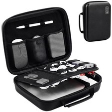 ProCase Hard Travel Electronic Extra Large - 11.8 x 8.0 x 3.3 Inch, Jet Black picture