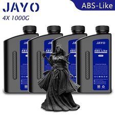JAYO 3D Printer Resin ABS-Like Black 4*1KG 405nm Rapid UV Curing Photopolymer picture