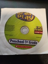 Brain Play Preschool - 1st Grade Early Reading W/ Clifford Phonix (PC, 2005)  picture