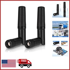 Compact Dual Band WiFi Antenna 2-Pack 2.4GHz 5GHz for Gaming PC Router picture