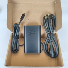 Genuine OEM 65W Dell USB C Adapter Charger 0GJJYR LA65NM170 2WDR5 2YK0F GJJYR picture