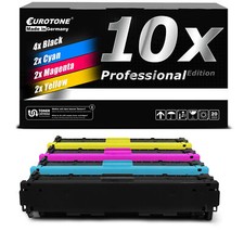 10x Eurotone PRO Toner XXL For HPEcolor LaserJet Pro M-274-n M-252-n picture