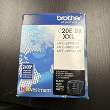 Genuine Brother LC20E BK XXL Black Ink and magenta new, 2c 2m 1y open box picture