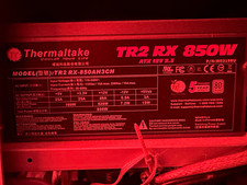 Thermaltake TR2 RX 850W 80 PLUS ATX Power Supply Black TR2 RX-850AH3CH picture