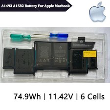 OEM Genuine A1493 A1582 Battery Macbook Pro 13