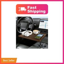 DYNVEX Car Laptop Desk Cup Holder Table Long Pole picture