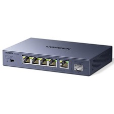 UGREEN 2.5Gb 6-Port Ethernet Switch 5x 2.5Gb + 1x 10Gb SFP+ VLAN Link picture
