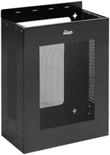 2U Wall Mount Server Rack, Vented Enclosure for 19
