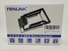 Fenlink 2.5 in. to 3.5 in. SATA Drive Converter SSD & HDD Adapter FL1510 - NEW picture