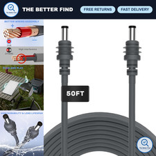 15M/50FT DC Power Cable for Starlink Mini - High-Quality Replacement Cable picture