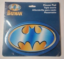 Vintage 90s 1996 Batman DC Comics Mouse Pad Computer Fellowes Warner Bros Store picture