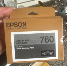 Epson UltraChrome HD Genuine 760 Light Black Ink Cartridge for SureColor P600 picture