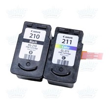 2-PK Genuine Canon PG-210 Black & 211 Color Ink MP240 MP260 MX360 MP480 MP490 picture