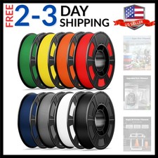 8 Color Bundle Hyper PLA+ 3D Printer Filament, Multicolor PLA+ Filament 1.75m... picture