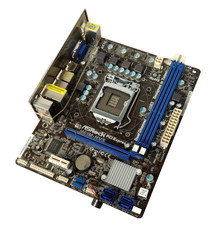 ASRock H61M-HVS LGA 1155 DDR3 Motherboard tested picture