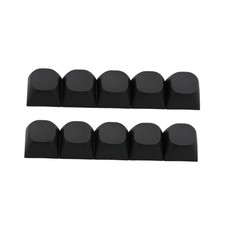 PBT Keycaps /MA Profile Ball Shape for All Cherrymx Mechanical Keyboard Black picture