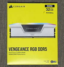 Corsair Vengeance RGB DDR5 32GB (2x16GB) 6000MHz DIMM Intel XMP Ready White picture