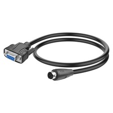 RS232 DB9 to Mini DIN 8-Pin Serial Cable, DB9 9-Pin Male to Mini DIN 8-Pin Ma... picture