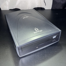 Iomega CDRW55252EXT External USB CD-RW Drive 20x Read 4x Write Gray PC picture