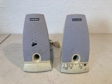 Harman Kardon HK195 Grey Cream Multimedia Speakers Used picture