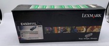 Genuine LEXMARK E450H11L BLACK Toner Cartridge, Latin American Version, OEM picture