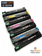 Genuine Brother OEM Drum Unit Set (92% Life) + Black Toner (85%) + Empty Color picture