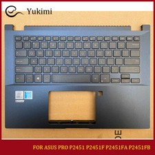 FOR ASUS PRO P2451 P2451F P2451FA P2451FB Blue C Shell Upper Palmrest Keyboard picture