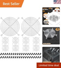 10 Pack 140 mm Fan Grill Guard PC Fan Cover with Screws picture