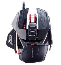 Mad Catz R.A.T. PRO X3 Wired Gaming Mouse Black High-End MR05DCINBL001-0J NEW picture