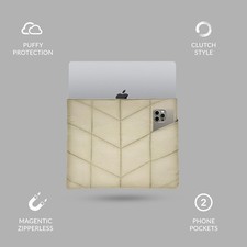 NEW UZBL Puffy Laptop Sleeve 14 inch, Luxury Carrying Case picture