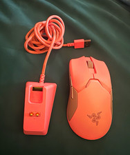 Razer Viper Ultimate Pink Wireless Gaming Mouse 20000 DPI 8 Btn RC30-030501 picture