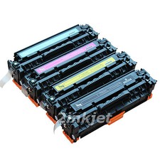 4 Pk CC530A CC531A CC532A CC533A Color Toner for HP 304A LaserJet CM2320 CP2025 picture