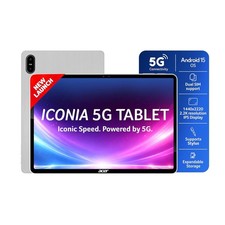Acer Iconia 5G Tablet (MediaTek 8791 Processor)8GB RAM + 128GB Storage,Silver. picture