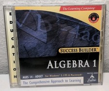 Vintage Algebra 1 Success Builder PC CD-ROM - Ages 14-Adult B300 picture