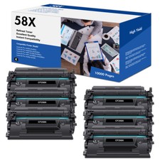CF258A CF258X 58A 58X Compatible With HP Laserjet Pro M404n Toner [NO CHIP] lot picture