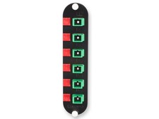 NEW Corning Lanscape CCH-CP06-6C Fiber Panel 6 Port SC APC Ceramic Sleeve CCH picture