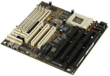 MOTHERBOARDS BIOSTAR MB-8500TVX-A VER. 2.3 SOCKET 7 Intel 430VX SIMM PCI ISA picture
