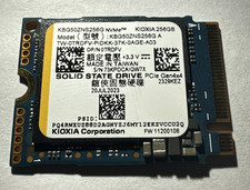 KIOXIA BG5 KBG50ZNS256G 256GB NVMe M.2 2230 PCIe Gen4 x4 SSD TRIM SMART picture