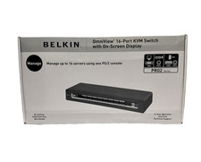 Belkin OmniView Pro 2 F1DA116T 16-Port KVM Switch Brand New picture