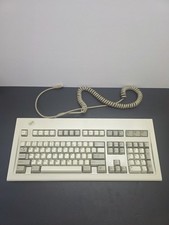 IBM Model M Keyboard 1392366 RT PC Buckling Spring Green Sublegends AMP Cable picture